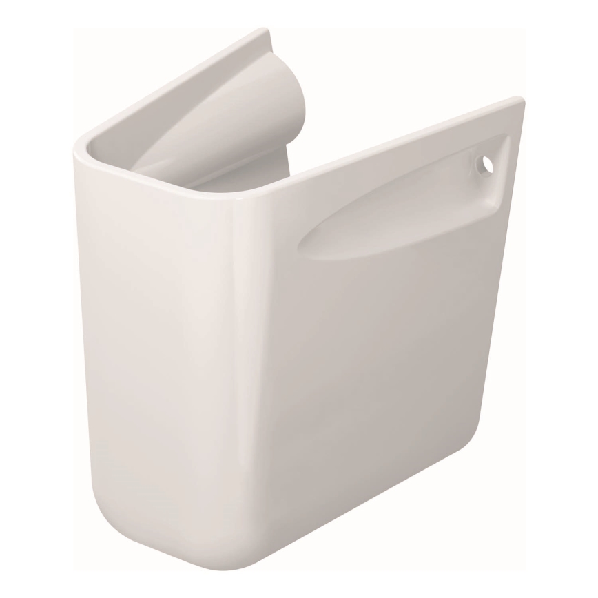 Duravit 8571800002 - Sifonafdekking D-CODE 30x26,8 cm keramiek/glanzend wit