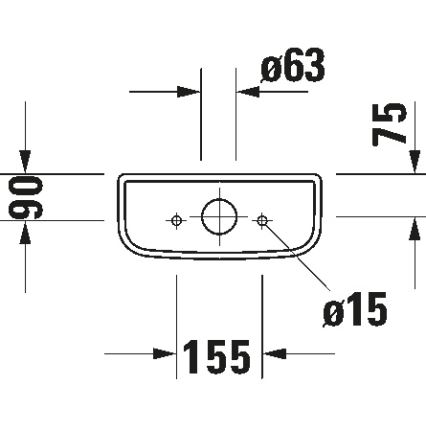Duravit 927000004 - Spoelreservoir voor wc D-CODE 6/3 l keramiek/wit