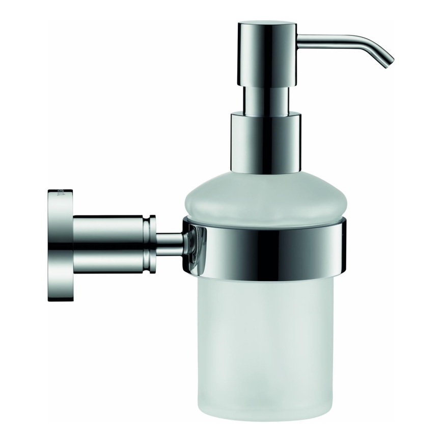 Duravit 99161000 - Wandgemonteerde zeepdispenser D-CODE 390 ml mat glas / glanzend chroom