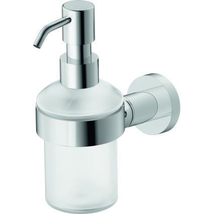 Duravit 99161000 - Wandgemonteerde zeepdispenser D-CODE 390 ml mat glas / glanzend chroom