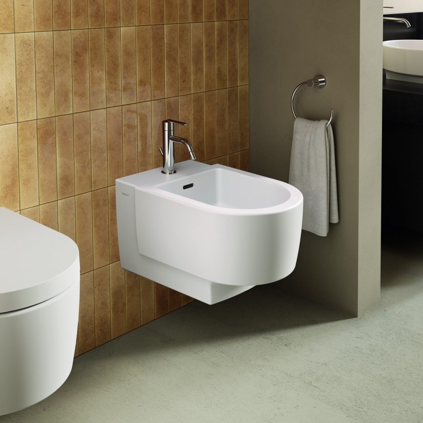 Duravit 99211000 - D-CODE wandhanddoekhouder, glanzend chroom