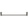 Duravit 99244600 - Wandhanddoekhouder D-CODE 64,5 cm mat zwart