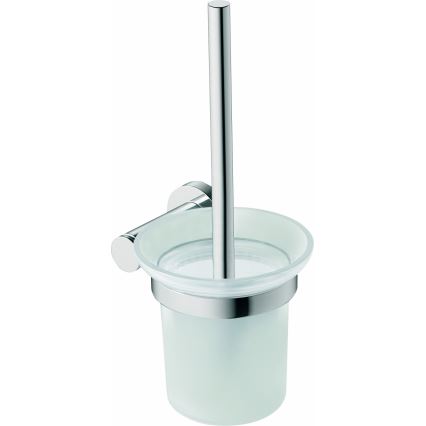 Duravit 99271000 - D-CODE wandgemonteerde wc-borstel, glanzend chroom
