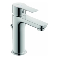 Duravit DC1023001010 - Wastafelmengkraan + afvoer D-CODE glanzend chroom