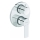 Duravit DC5210008010 - D-CODE douchemengkraan voor inbouw, glanzend chroom