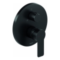 Duravit DC5210012046 - D-CODE badmengkraan voor inbouwmontage, mat zwart