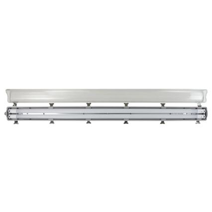 e2 elektro - LED-technisch TL-armatuur CLASSIC-POWER 2xG13/18W/230V 4000K 126,8 cm IP65