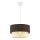 ECHO hanglamp 1xE27/60W/230V bruin/creme