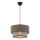 ECHO hanglamp 1xE27/60W/230V bruin/grijs