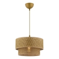 ECHO hanglamp 1xE27/60W/230V bruin