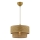ECHO hanglamp 1xE27/60W/230V bruin