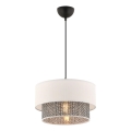 ECHO Hanglamp 1xE27/60W/230V crème/grijs