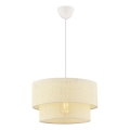 ECHO hanglamp 1xE27/60W/230V crème