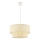 ECHO hanglamp 1xE27/60W/230V crème