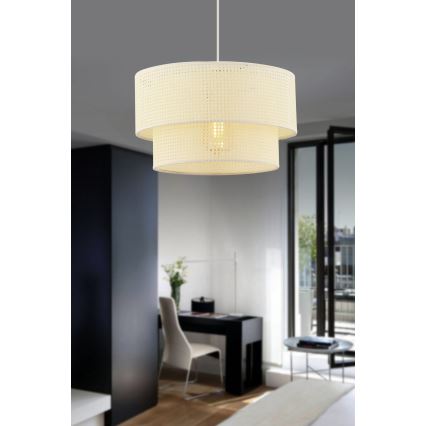 ECHO hanglamp 1xE27/60W/230V crème