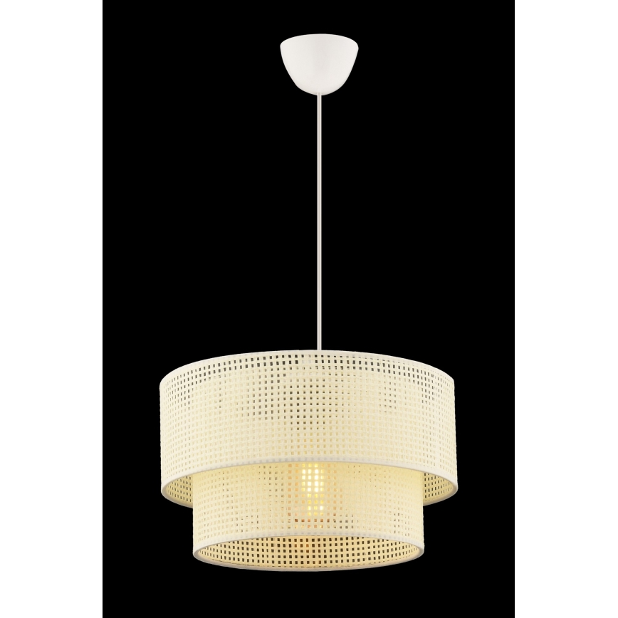ECHO hanglamp 1xE27/60W/230V crème