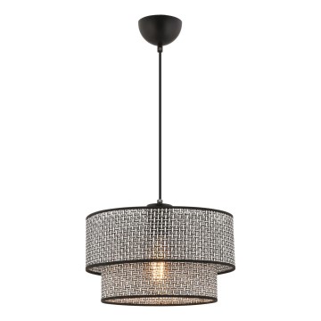 ECHO hanglamp 1xE27/60W/230V grijs/zwart