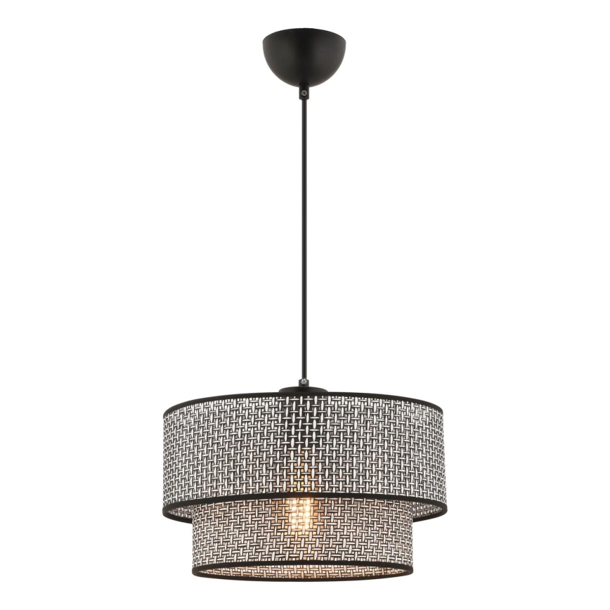 ECHO hanglamp 1xE27/60W/230V grijs/zwart