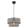 ECHO hanglamp 1xE27/60W/230V grijs/zwart