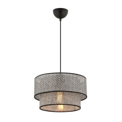 ECHO hanglamp 1xE27/60W/230V grijs/zwart