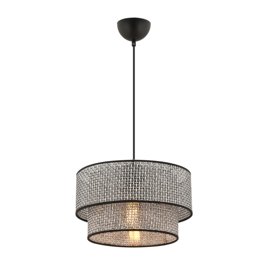 ECHO hanglamp 1xE27/60W/230V grijs/zwart
