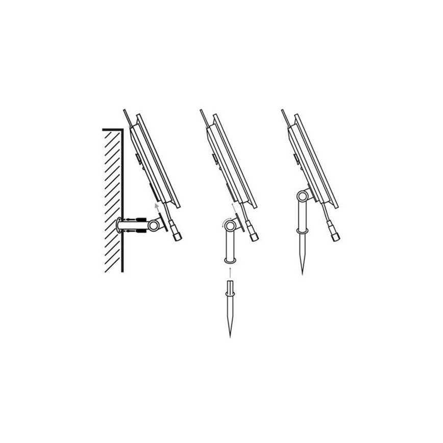 LED Solar strip 3,7V 2400 mAh 5 m IP65