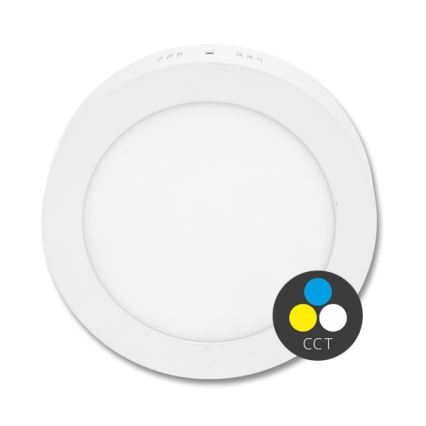 LED Plafondlamp LADA LED/12W/230V 3000/4000/6000K diameter 17 cm wit