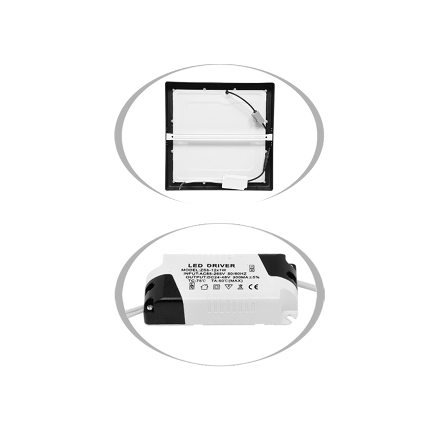 LED Plafondlamp RAFA LED/12W/230V 3000/4000/6000K 17x17 cm wit