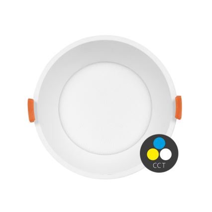 LED Hang plafondverlichting TINA LED/12W/230V 3000/4000/6500K diameter 12 cm wit