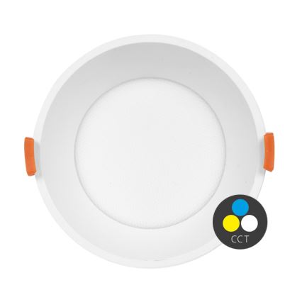 LED Hang plafondverlichting TINA LED/24W/230V 3000/4000/6500K diameter 17,5 cm wit