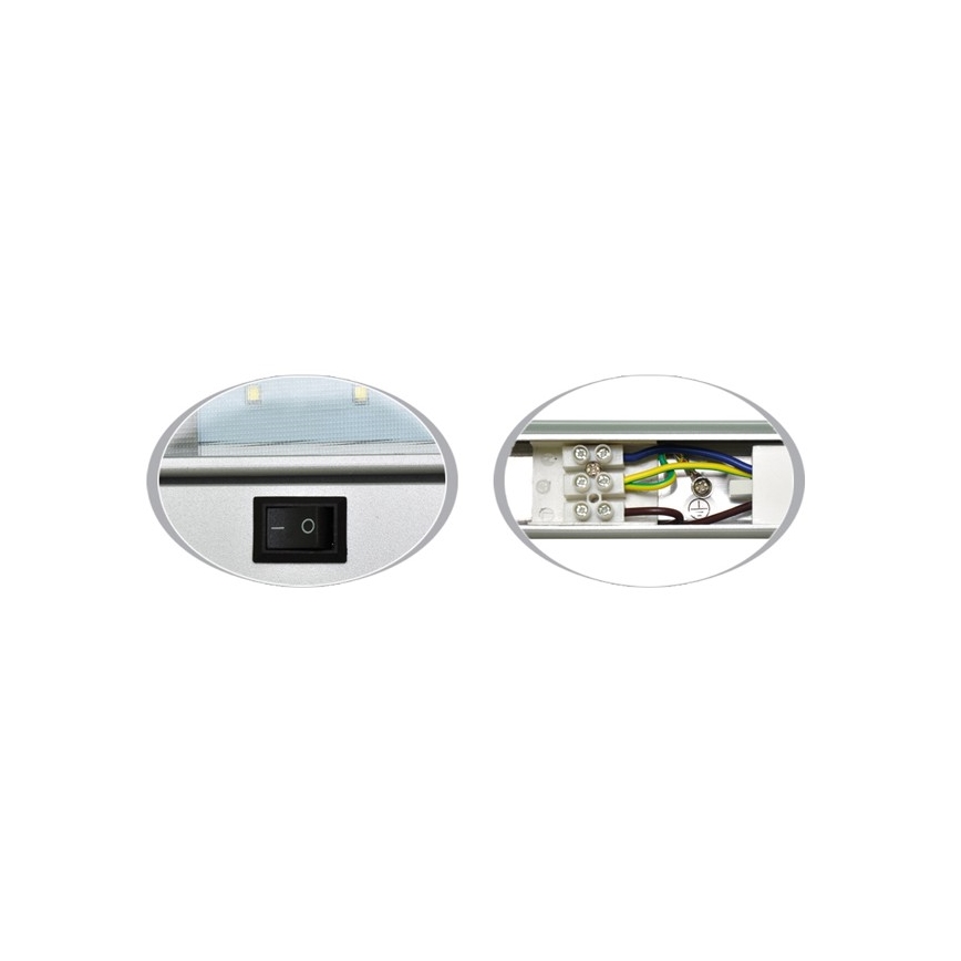 Ecolite - LED Werkbladverlichting GANYS LED / 10W / 230V