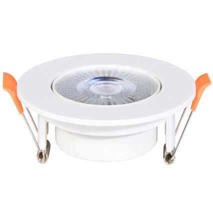 Dimbare LED hangende plafond verlichting ZITA LED/3/5/7W/230V 3000/4000/6000K diameter 9 cm wit