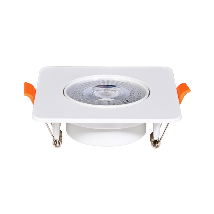 Dimbare LED hangende plafond verlichting KENT LED/3/5/7W/230V 3000/4000/6000K 9x9 cm wit