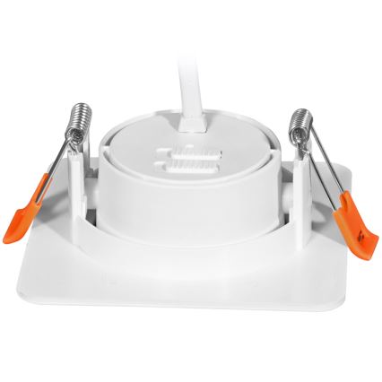 Dimbare LED hangende plafond verlichting KENT LED/3/5/7W/230V 3000/4000/6000K 9x9 cm wit