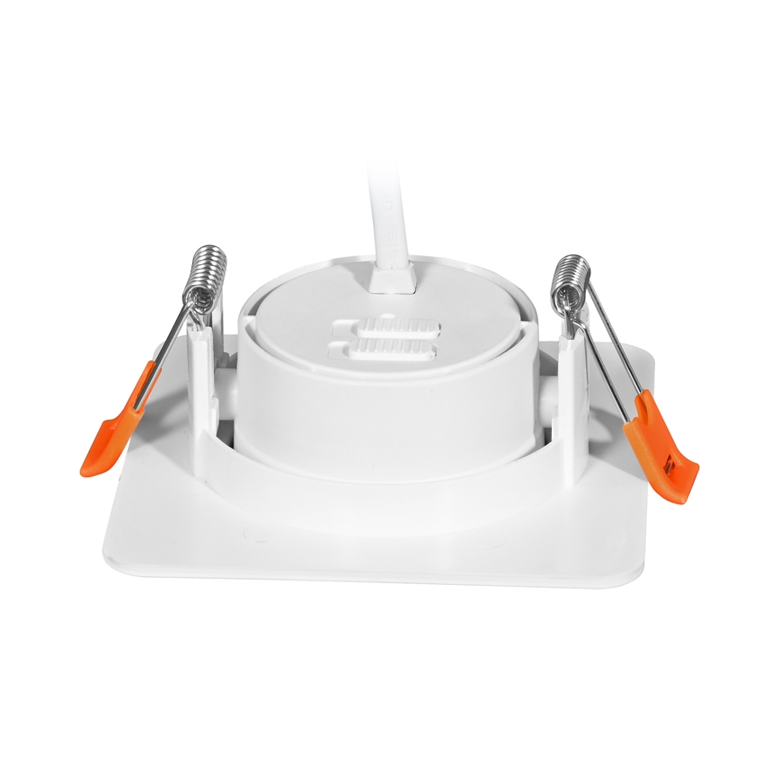 Dimbare LED hangende plafond verlichting KENT LED/3/5/7W/230V 3000/4000/6000K 9x9 cm wit