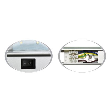 LED Onder keukenkast verlichting GANYS LED/15W/230V