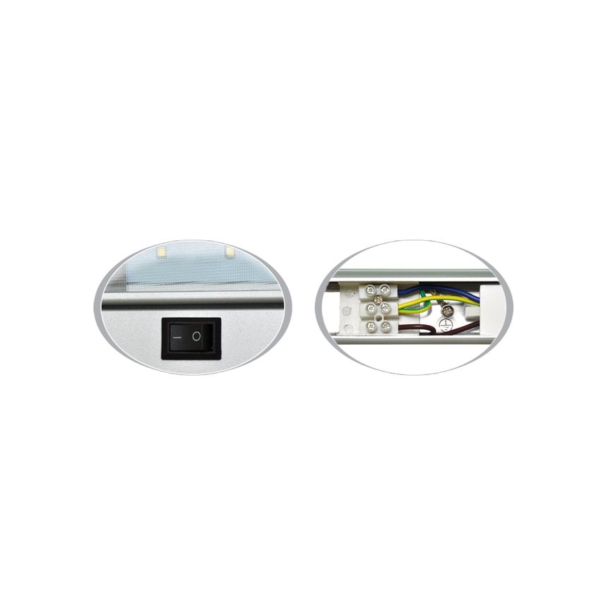 LED Onder keukenkast verlichting GANYS LED/15W/230V
