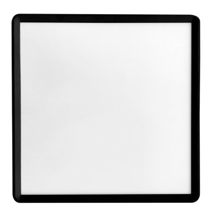 LED Plafondlamp TERY LED/24W/230V 3000/4000/6000K 30x30 cm IP40 zwart