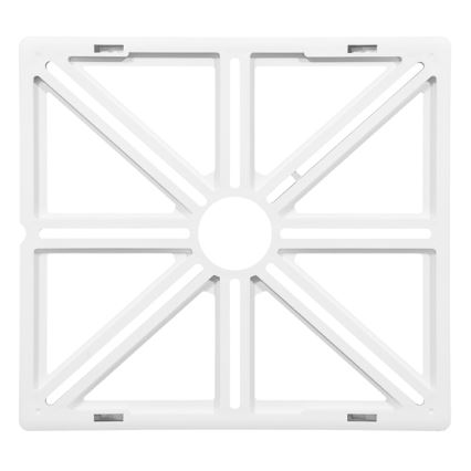 LED Plafondlamp TERY LED/24W/230V 3000/4000/6000K 30x30 cm IP40 zwart