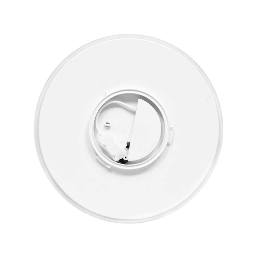 LED Badkamer plafondlamp LIRA LED/18W/230V 4000K diameter 29,5 cm IP44 zwart