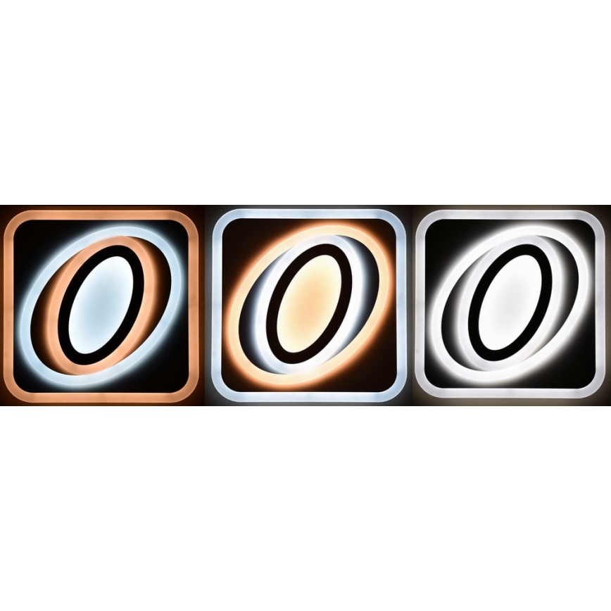 Ecolite WALP7135 Dimbare LED RGB plafondlamp met afstandsbediening GALAXY LED/70W/230V