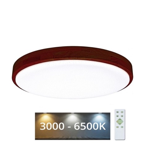 Ecolite WLD400-24W/LED/TD - LED Plafondlamp LED/24W/230V + afstandsbediening