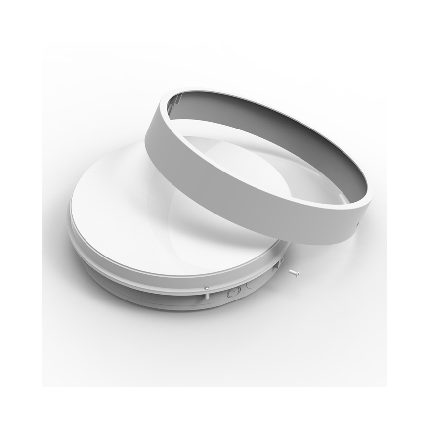 LED Plafondlamp voor buiten met sensor MARTIN LED/25W/230V 3000/4000K diameter 35 cm IP65 wit
