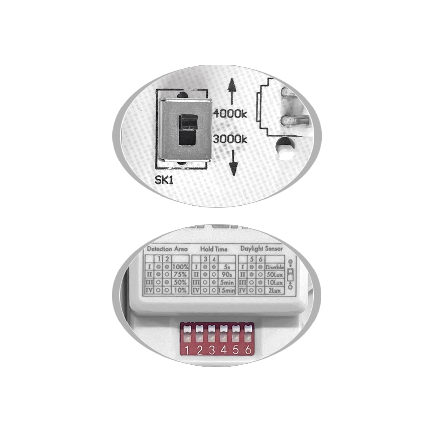 LED Plafondlamp voor buiten met sensor MARTIN LED/25W/230V 3000/4000K diameter 35 cm IP65 zwart