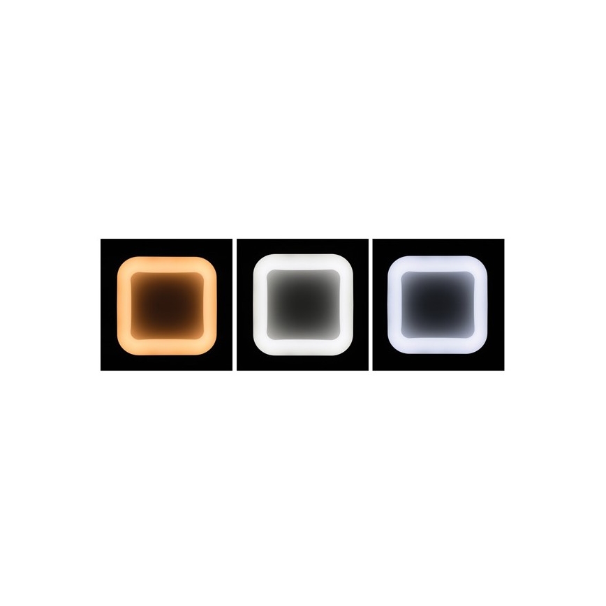 Dimbare LED Plafond Lamp NEST LED/40W/230V 3000-6500K grijs