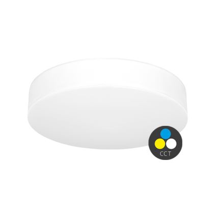 LED Badkamer plafondlamp MAKARON LED/24W/230V 3000/4000/6000K diameter 30 cm IP44 wit
