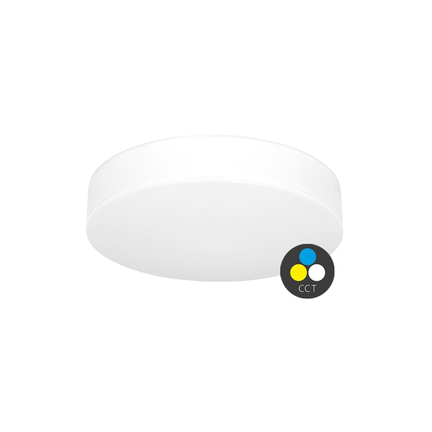 LED Badkamer plafondlamp MAKARON LED/24W/230V 3000/4000/6000K diameter 30 cm IP44 wit