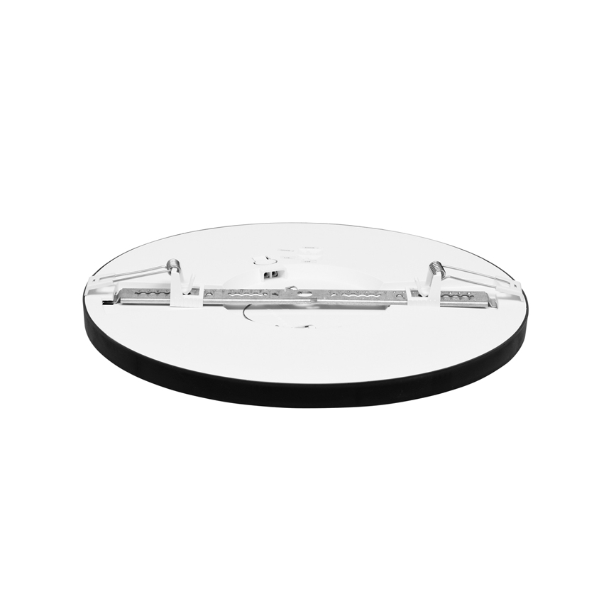 Dimbaar LED paneel LEXA LED/6/12/18W/230V 3000/4000/6000K diameter 22,5 cm zwart