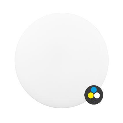 LED Badkamer plafondlamp DISK LED/12W/230V 3000/4000/6500K diameter 23 cm IP44 wit