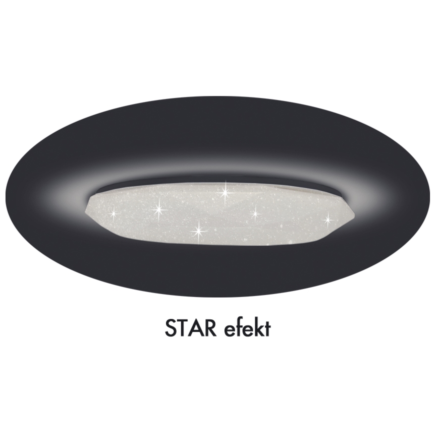 LED Plafondlamp dimbaar DIAMANT LED/25W/230V + afstandsbediening